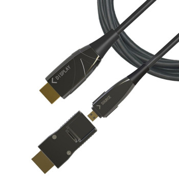 Techly ICOC HDMI-HY2D-100 kabel HDMI 100 m HDMI Typu A (Standard) HDMI Typu D (Micro) Czarny