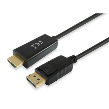 Equip 119392 adapter kablowy 5 m DisplayPort HDMI Czarny