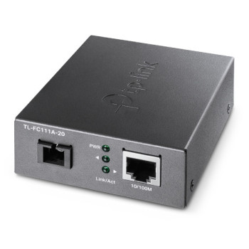 TP-Link TL-FC111A-20 konwerter sieciowy 100 Mbit s Pojedynczy Czarny
