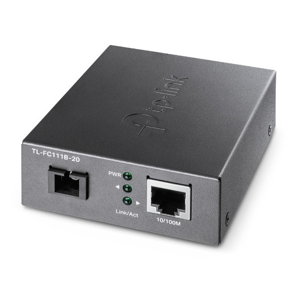 TP-Link TL-FC111B-20 konwerter sieciowy 100 Mbit s Pojedynczy Czarny TP-Link TL-FC111B-20 konwerter sieciowy 100 Mbit s Pojedynczy Czarny