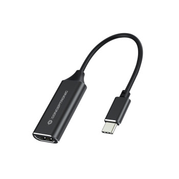 Conceptronic ABBY03B adapter kablowy HDMI Typu A (Standard) USB Type-C Czarny