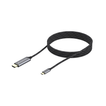 Conceptronic ABBY10G adapter kablowy 2 m USB Type-C HDMI Szary