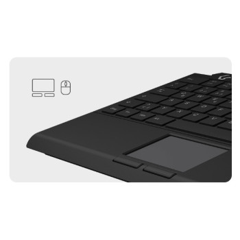 KeySonic KSK-5210ELU (DE) klawiatura USB QWERTZ Niemiecki Czarny