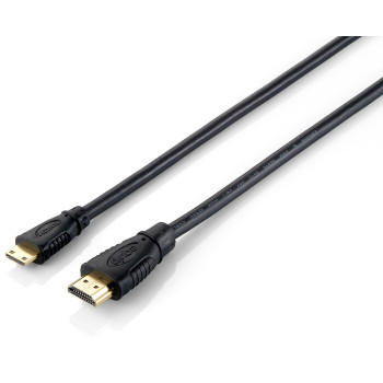 Equip 119307 kabel HDMI 2 m HDMI Typu A (Standard) HDMI Type C (Mini) Czarny