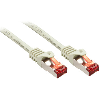 Lindy Cat.6 S FTP 0.3m kabel sieciowy Szary 0,3 m Cat6 S FTP (S-STP)