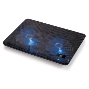 Conceptronic CNBCOOLPAD2F podkładka chłodząca do laptop 39,6 cm (15.6") Czarny