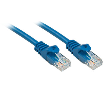 Lindy Rj45 Rj45 Cat6 2m kabel sieciowy Niebieski U UTP (UTP)