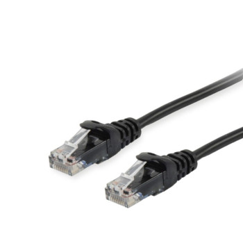 Equip 625451 kabel sieciowy Czarny 2 m Cat6 U UTP (UTP)