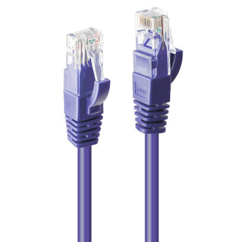 Lindy 48123 kabel sieciowy Fioletowy 2 m Cat6 U UTP (UTP)