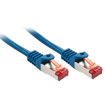 Lindy Cat.6 S FTP 10m kabel sieciowy Niebieski Cat6 S FTP (S-STP)