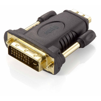 Equip 118908 zmieniacz płci   kabli DVI (24+1) HDMI A Czarny