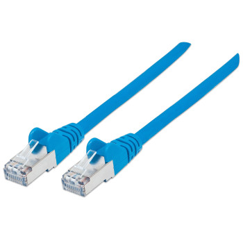 Intellinet 350754 kabel sieciowy Niebieski 2 m Cat6a S FTP (S-STP)