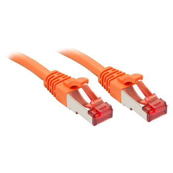 Lindy Rj45 Rj45 Cat6 5m kabel sieciowy Pomarańczowy S FTP (S-STP)