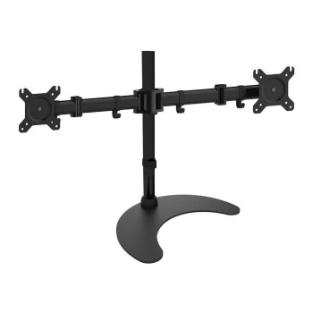 Techly Desk Stand for 2 Monitor 13-27" with Base h.400m ICA-LCD 3410 68,6 cm (27") Czarny Biurko
