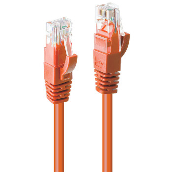 Lindy 48105 kabel sieciowy Pomarańczowy 0,3 m Cat6 U UTP (UTP)