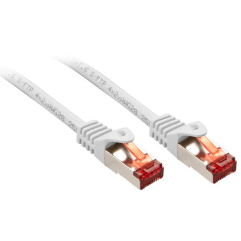 Lindy Cat.6 S FTP 10m kabel sieciowy Biały Cat6 S FTP (S-STP)