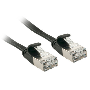 Lindy 47481 kabel sieciowy Czarny 1 m Cat6a U FTP (STP)