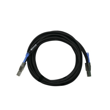 QNAP CAB-SAS30M-8644 kabel SAS 3 m Czarny, Metaliczny