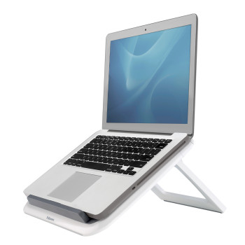 Fellowes 8210101 stojak na laptop Podstawka na notebooka Szary, Biały 43,2 cm (17")