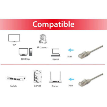 Equip 606115 kabel sieciowy Beżowy 2 m Cat6a F FTP (FFTP)