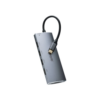 Equip 133482 stacja dokująca USB 3.2 Gen 1 (3.1 Gen 1) Type-C Srebrny