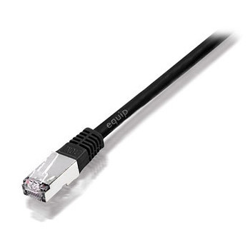 Equip 705912 kabel sieciowy Czarny 3 m Cat5e SF UTP (S-FTP)