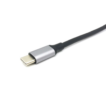 Equip 133483 stacja dokująca Przewodowa USB 3.2 Gen 1 (3.1 Gen 1) Type-C Czarny, Szary