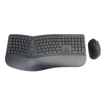 Conceptronic ORAZIO02DE klawiatura Dołączona myszka RF Wireless QWERTZ Niemiecki Czarny