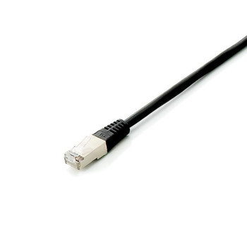 Equip 645697 kabel sieciowy Czarny 0,5 m Cat6a S FTP (S-STP)