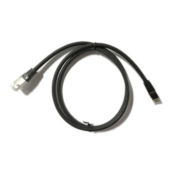 Equip 635690 kabel sieciowy Czarny 1 m Cat6a S FTP (S-STP)