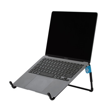R-Go Tools Steel R-Go Travel Podstawka pod laptop, czarna