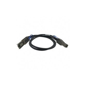 QNAP CAB-SAS20M-8644-8088 kabel SAS 2 m Czarny, Metaliczny