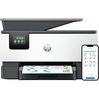 HP OfficeJet Pro Urządzenie wielofunkcyjne HP 9125e, W kolorze, Drukarka do Małe i średnie firmy, Drukowanie, kopiowanie,