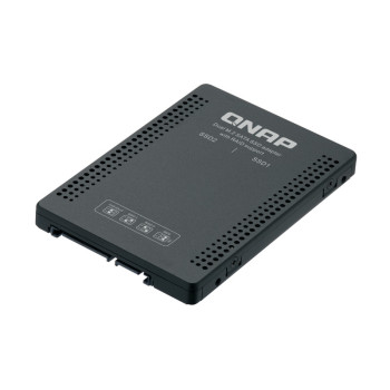 QNAP QDA-A2MAR obudowa do dysków twardych Obudowa SSD Czarny M.2