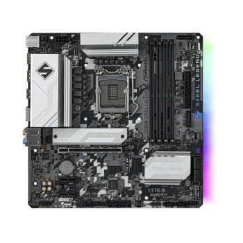 Mainboard ASROCK Intel B560 LGA1200 MicroATX 2xPCI-Express 3.0 1x 1xPCI-Express 4.0 16x 2xM.2 Memory DDR4 Memory slots 4 1xHDMI 