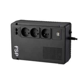 FSP ECO 800 zasilacz UPS Technologia line-interactive 0,8 kVA 480 W 3 x gniazdo sieciowe