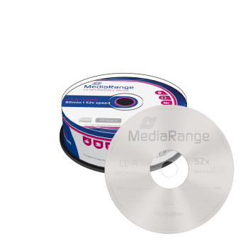 MediaRange CD-R 700MB 52x SP(25)