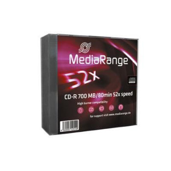 MediaRange CD-R 700MB 10pcs Slimcase 52x