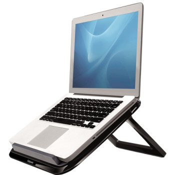 Fellowes 8212001 stojak na laptop Podstawka na notebooka Czarny, Szary 43,2 cm (17")