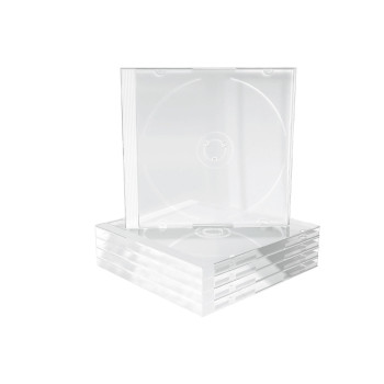 MediaRange Optical Disc Case Jewel Case 1 Discs Transparent