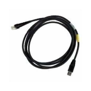 Honeywell USB-cable, Straight, 3m, black CBL-500-300-S00, Black, USB A, Nickel, 3 m