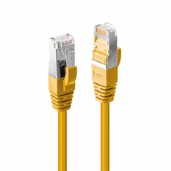 Lindy 47868 kabel sieciowy Żółty 10 m Cat6a S FTP (S-STP)