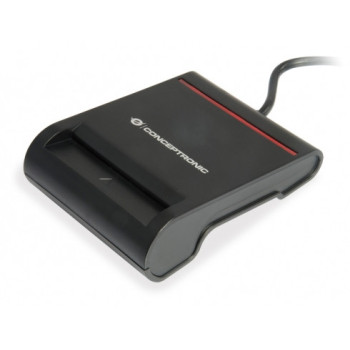 Conceptronic SCR01B czytnik do kart chipowych USB USB 2.0 Czarny