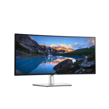 DELL UltraSharp U3425WE monitor komputerowy 86,7 cm (34.1") 3440 x 1440 px Wide Quad HD LCD Czarny, Srebrny