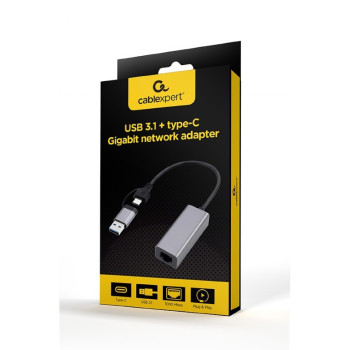 Karta sieciowa USB 3.1 USB-A/USB-C