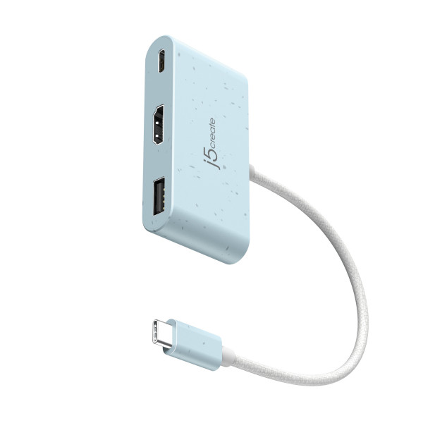 j5create JCA379EC-N huby i koncentratory USB Type-C 5000 Mbit s Cyjan j5create JCA379EC-N huby i koncentratory USB Type-C 5000 Mbit s Cyjan