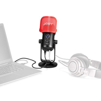 Joby Microphone Black, Red Studio Microphone