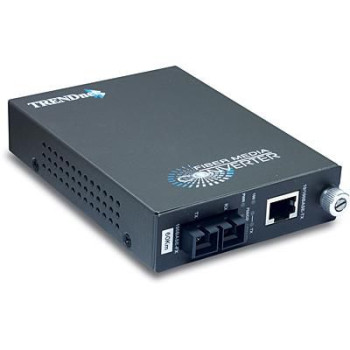 TrendNET 100Base-TX to 100Base-FX Single Mode SC Fiber Converter (60KM) TFC-110S60, 200 Mbit/s, 10Base-T, 100Base-TX, 100Base-FX
