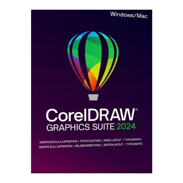 Program Corel DRAW Graphics Suite 2024 BOX WIN/MAC Program Corel DRAW Graphics Suite 2024 BOX WIN/MAC