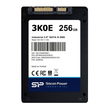Dysk SSD Silicon Power 3K0E Industrial 256GB 2.5” SATA3 (540/470 MB/s)